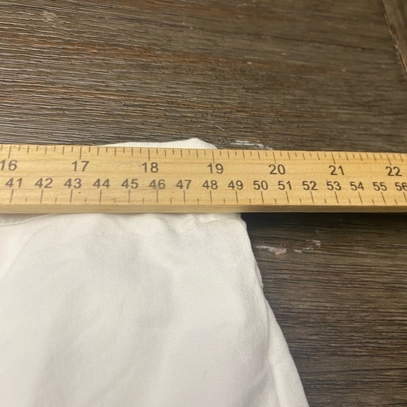 Isaac Mizrahi 24/7 Stretch Ankle Pants Pin Tuck Bright White 20W - Picture 5 of 7